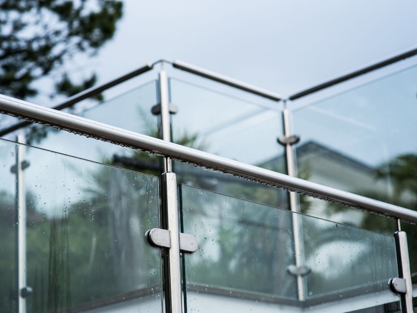 Laminated Glass Railing