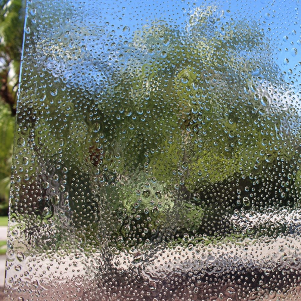 Obscure Textured Pattern Glass